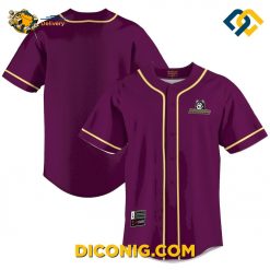 Bloomsburg Huskies Maroon Baseball Jersey