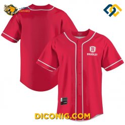 Bradley Braves Baseball Jersey
