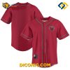 Central Washington Wildcats Crimson Baseball Jersey
