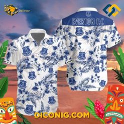 Everton FC Aloha Hawaiian Shirt