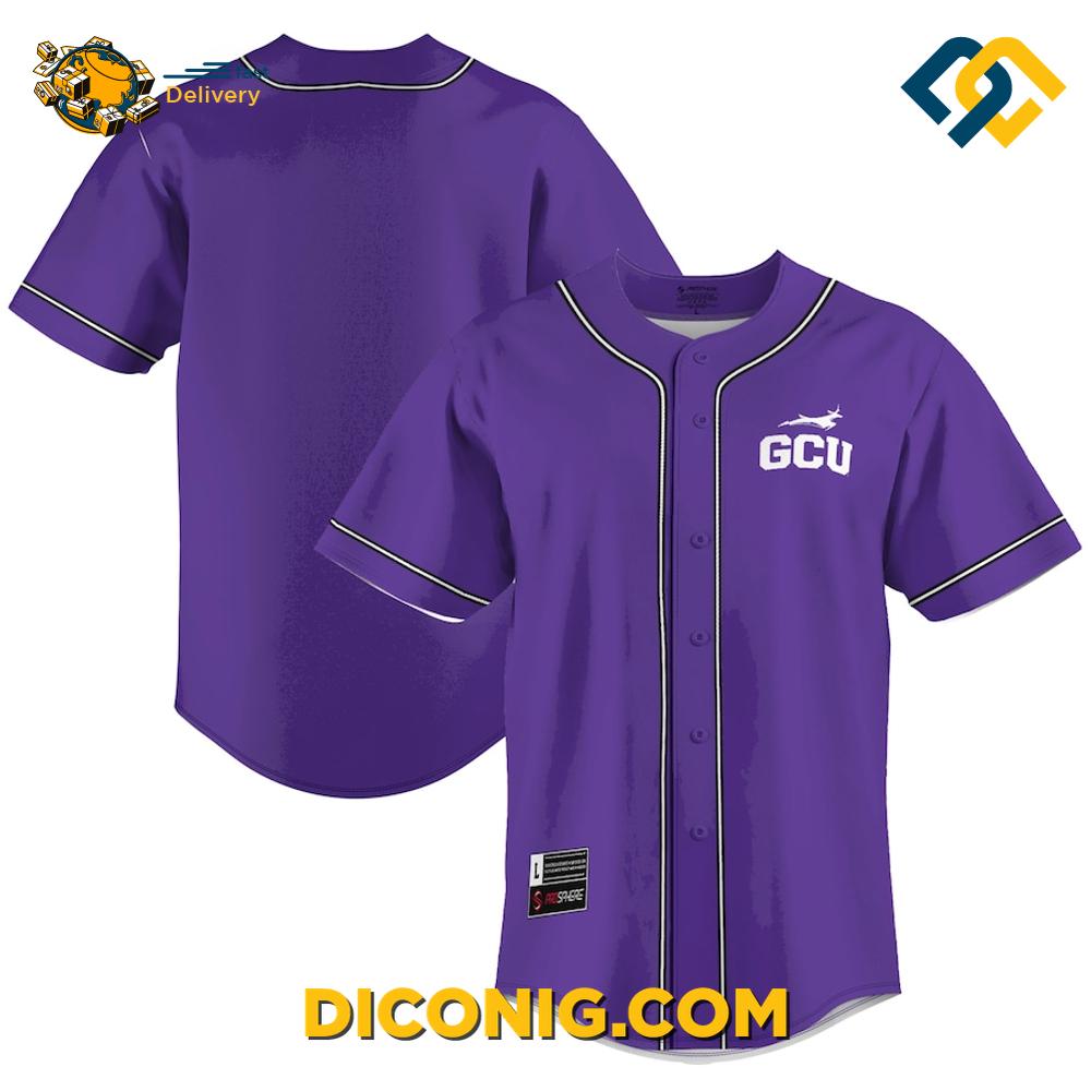 Grand Canyon Antelopes Purple Baseball Jersey 2 Gallery Image