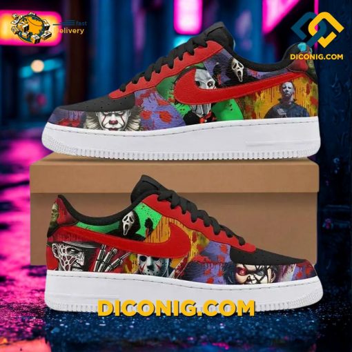 Horror Movies Nike Air Force 1 Sneaker Limited Edition Design