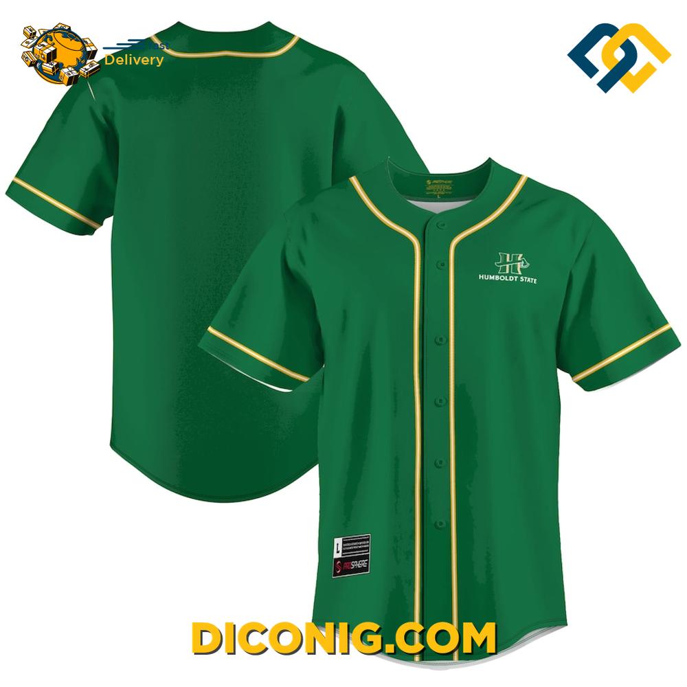 Humboldt State Jacks Baseball Jersey 2 Gallery Image