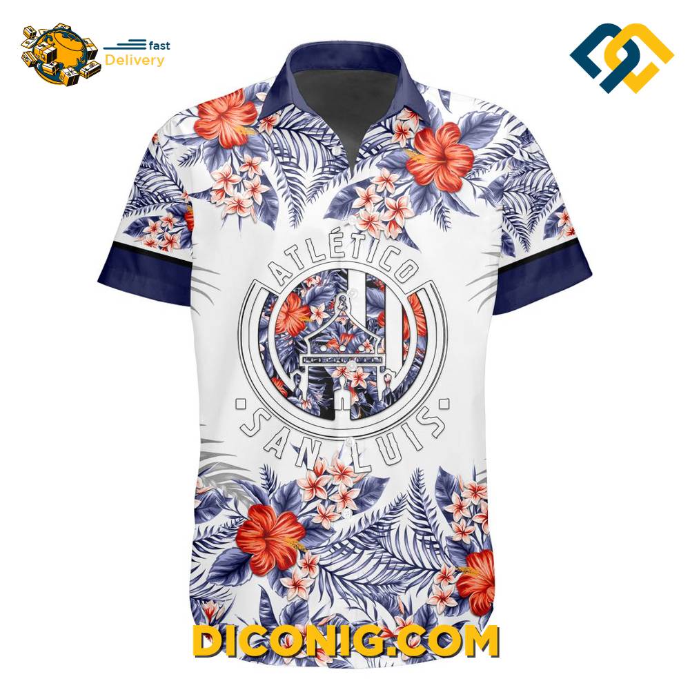 Liga MX Atletico San Luis Aloha Hawaiian Shirt 4 Gallery Image