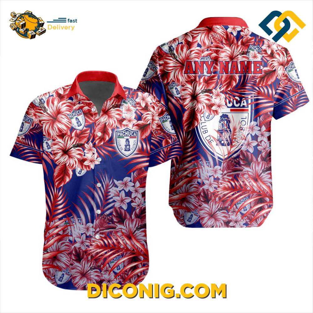 Liga MX CF Pachuca Aloha Hawaiian Shirt 3 Gallery Image