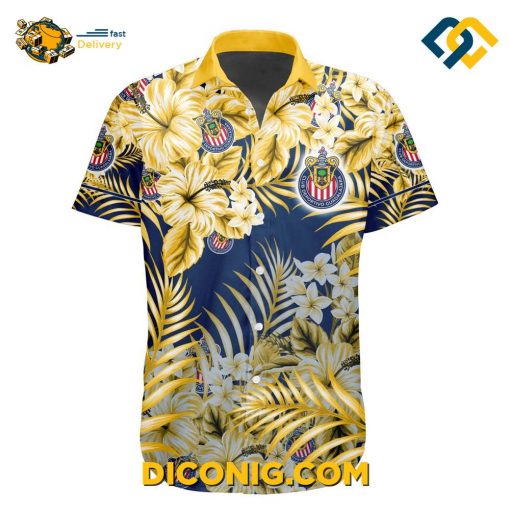 Liga MX Chivas Guadalajara Aloha Hawaiian Shirt