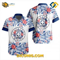 Liga MX Cruz Azul Aloha Hawaiian Shirt