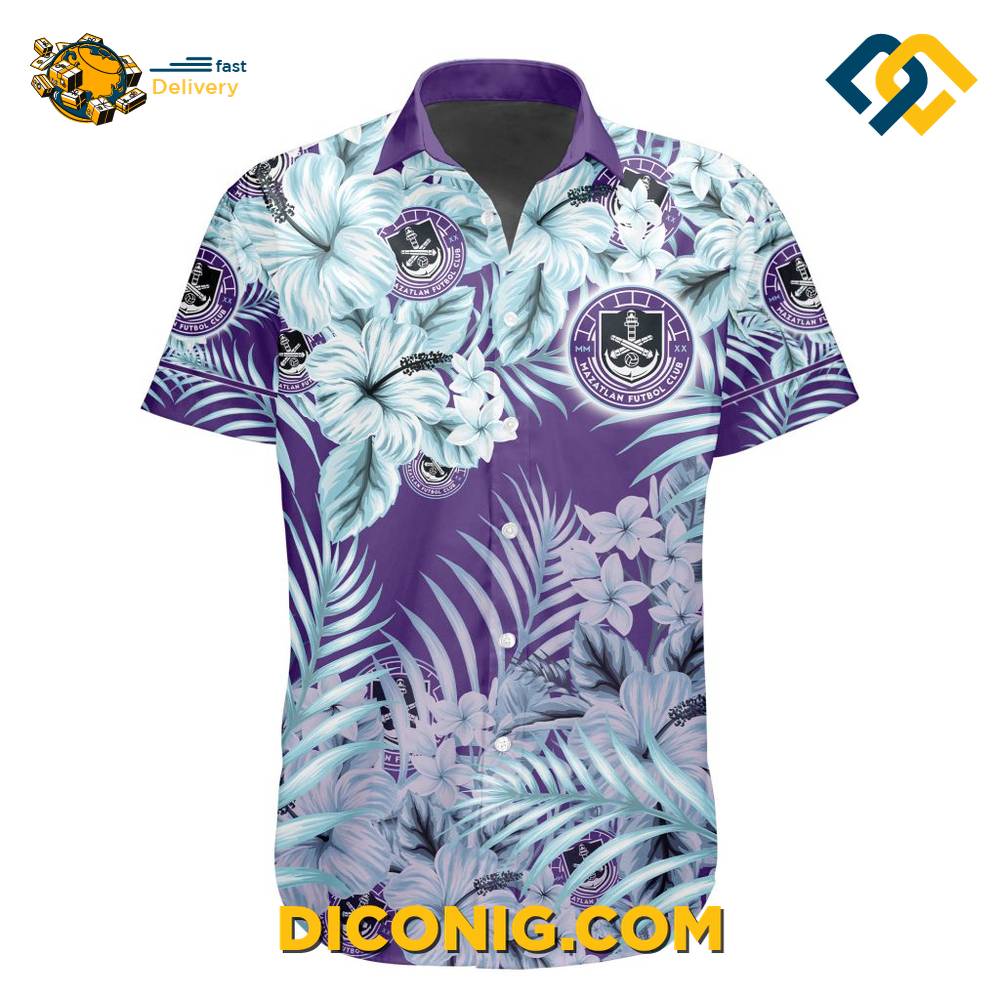 Liga MX Mazatlan FC Aloha Hawaiian Shirt 4 Gallery Image