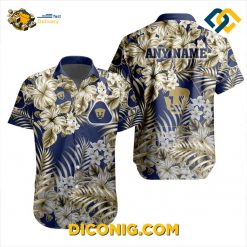 Liga MX Pumas UNAM Aloha Hawaiian Shirt