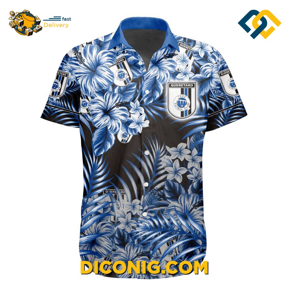 Liga MX Queretaro FC Aloha Hawaiian Shirt 4 Gallery Image