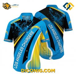 Lightning Streak Los Angeles Chargers Hawaiian Shirt