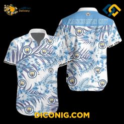Manchester City FC Hawaiian Shirt