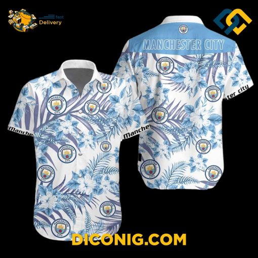 Manchester City FC Hawaiian Shirt