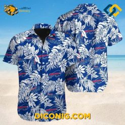 Monstera Breeze Buffalo Bills Hawaiian Shirt