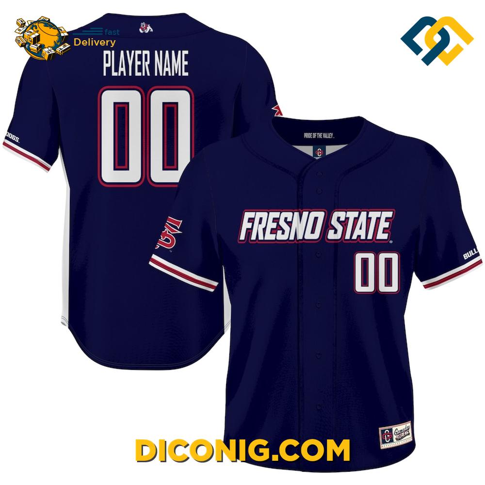 ProSphere Fresno State Bulldogs Baseball Jersey 2 Gallery Image