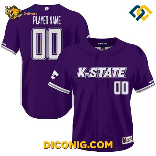 ProSphere Kansas State Wildcats Baseball Jersey