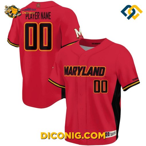 ProSphere Maryland Terrapins Baseball Jersey