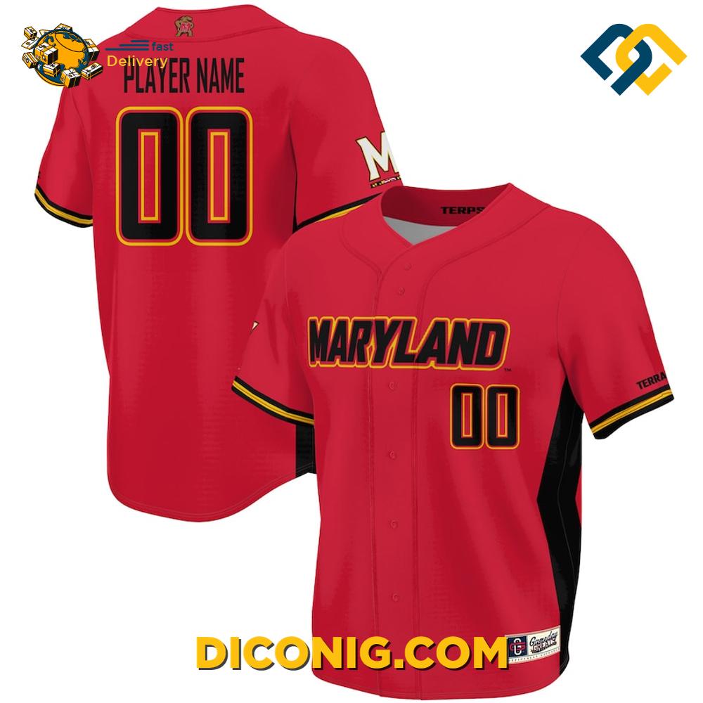 ProSphere Maryland Terrapins Baseball Jersey 2 Gallery Image