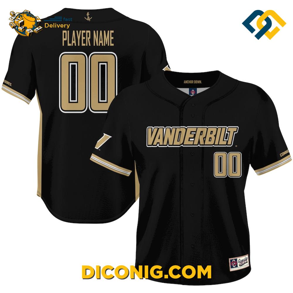 ProSphere Vanderbilt Commodores Baseball Jersey 2 Gallery Image