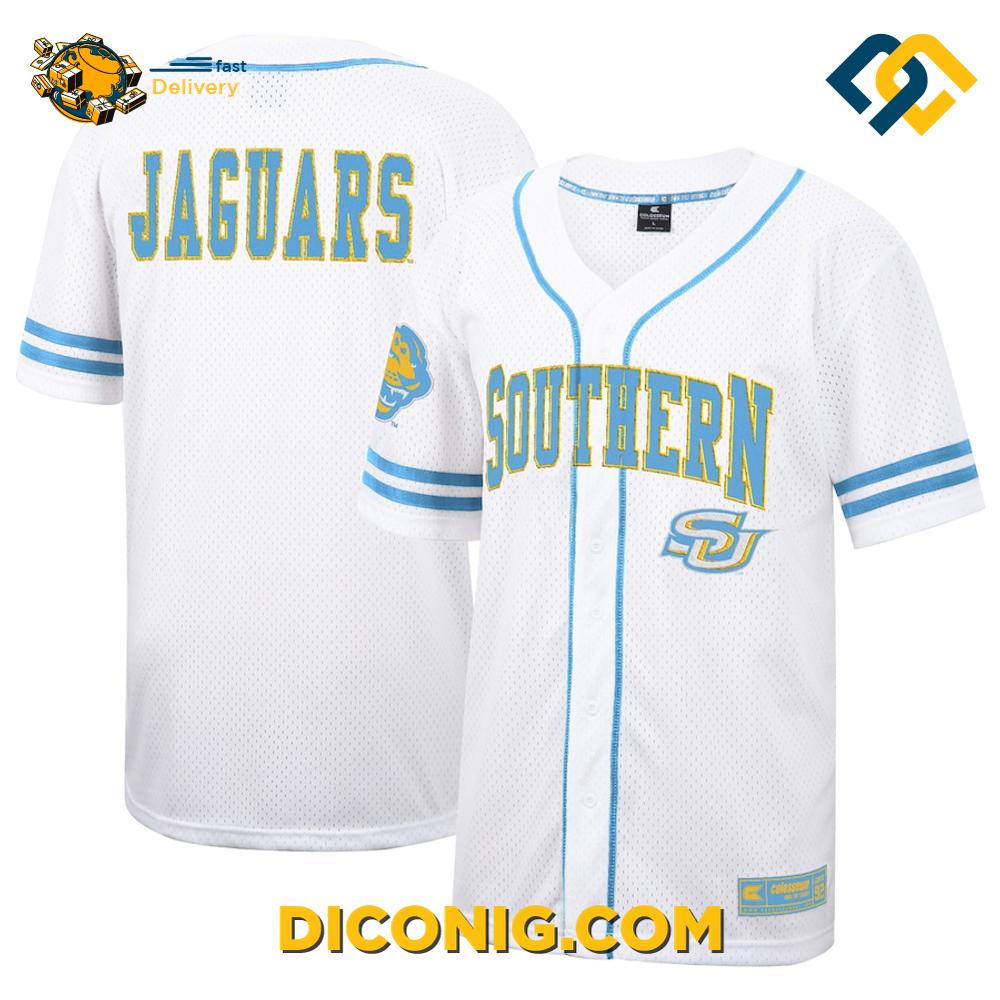 Southern University Jaguars Colosseum Baseball Jersey 2 Gallery Image