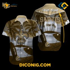 Sunset Bay New Orleans Saints Hawaiian Shirt