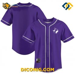 Tarleton State Texans Purple Baseball Jersey
