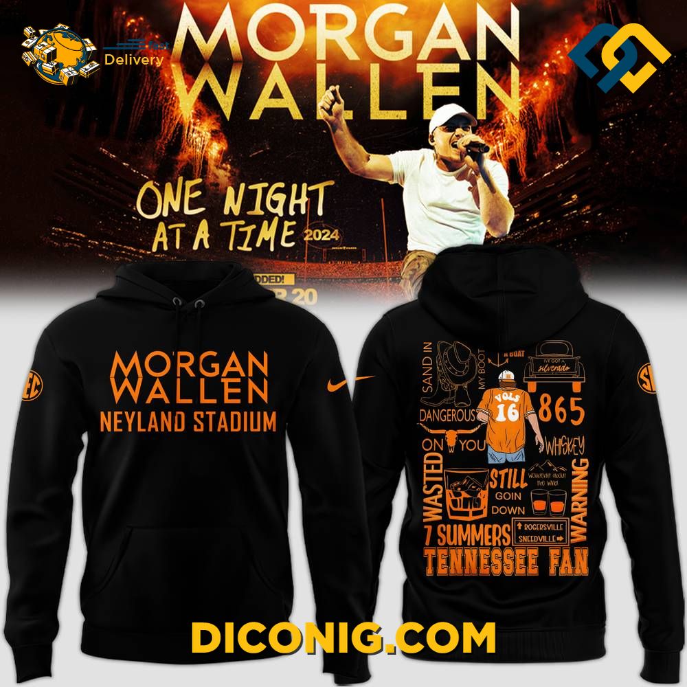 Tennessee Morgan Wallen Neyland Stadium Hoodie 4 Gallery Image