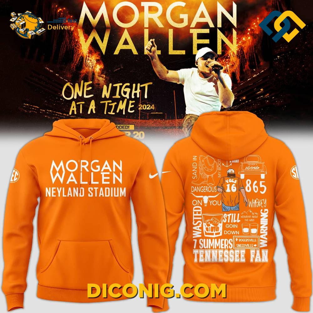Tennessee Morgan Wallen Neyland Stadium Hoodie 5 Gallery Image