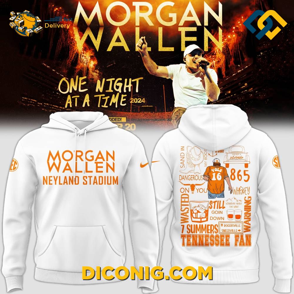 Tennessee Morgan Wallen Neyland Stadium Hoodie 6 Gallery Image