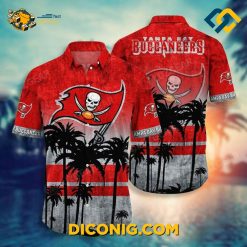 Tropical Tampa Bay Buccaneers Hawaiian Shirt