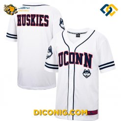 UConn Huskies Colosseum Free Spirited Baseball Jersey