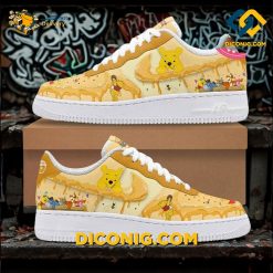 Winnie The Pooh Honey Nike Air Force 1 Sneaker Limited Edition Design