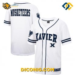 Xavier Musketeers Colosseum Baseball Jersey