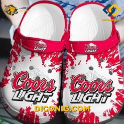 Coors Light Beer Paint Crocs Clogs Shoes
