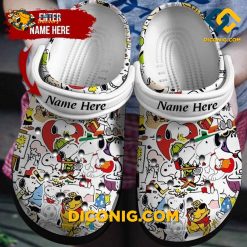 Crazy About Snoopy Crocs Clogs Shoes
