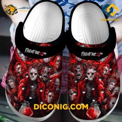 Halloween Horror Jason Voorhees Crocs Clogs Shoes