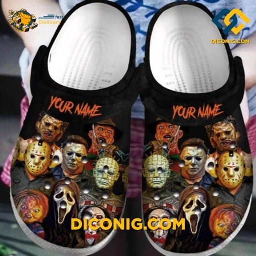 Halloween Horror Movies Crocs Clogs Shoes