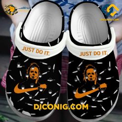 Halloween Just Do It Michael Myers Crocs Clogs Shoes