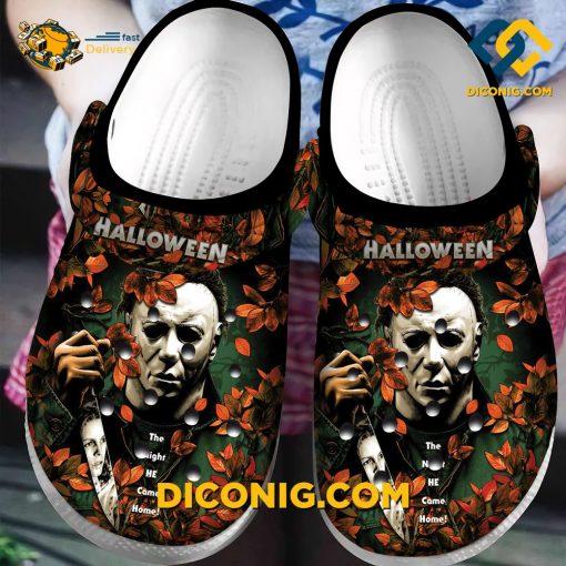 Halloween Michael Myers Comes Home Crocs Clogs Shoes