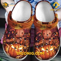 Halloween Pumpkin Trick And Treat Sams Crocs Clogs Shoes