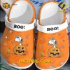 Halloween Snoopy Boo Pumpkin Crocs Clogs Shoes