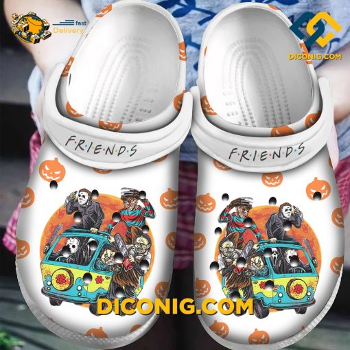 Halloween Villain Friends On A Trip Crocs Clogs Shoes