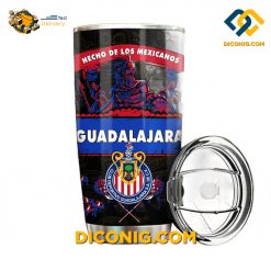 Liga MX CD Guadalajara Stainless Steel Tumbler Hecho en Mexico
