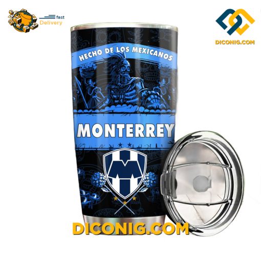 Liga MX CF Monterrey Stainless Steel Tumbler Hecho en Mexico