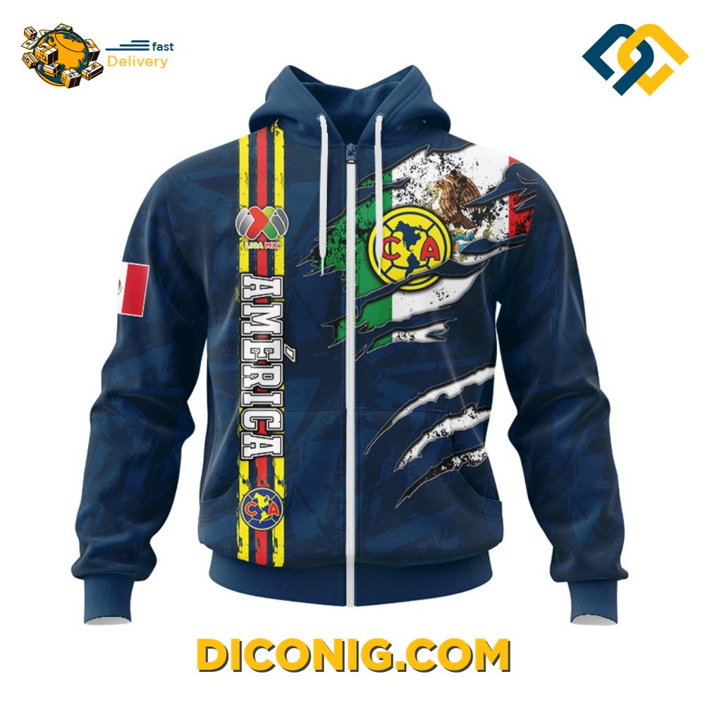 Liga MX Club America Hoodie Custom Shirt 7 Gallery Image