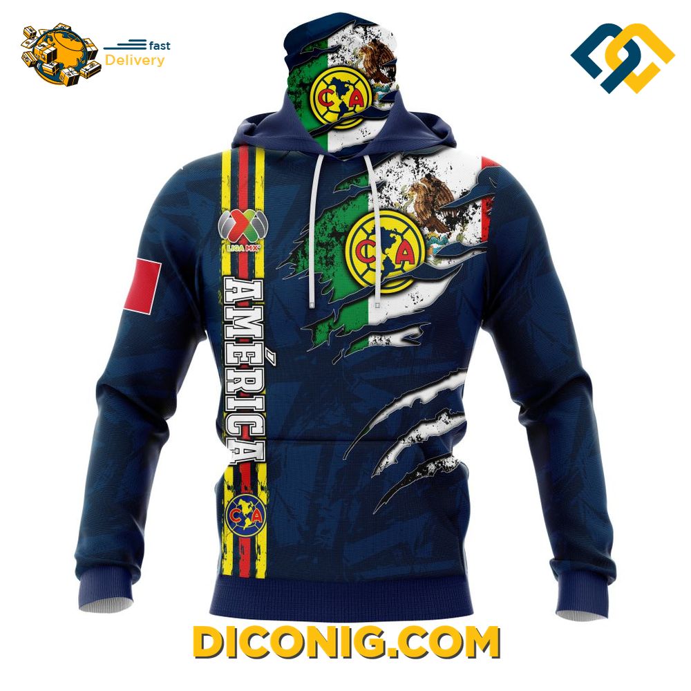 Liga MX Club America Hoodie Custom Shirt 8 Gallery Image