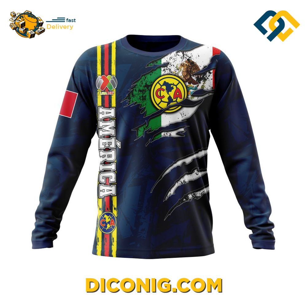 Liga MX Club America Hoodie Custom Shirt 9 Gallery Image
