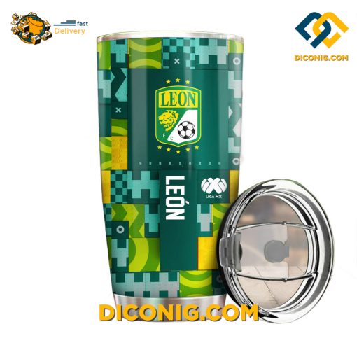 Liga MX Club Leon Stainless Steel Tumbler Cup