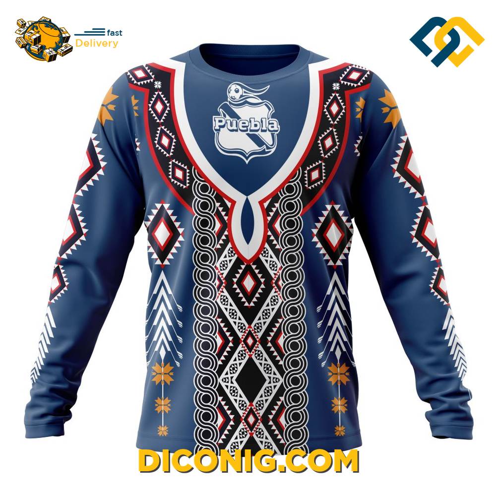 Liga MX Club Puebla Custom Hoodie 8 Gallery Image