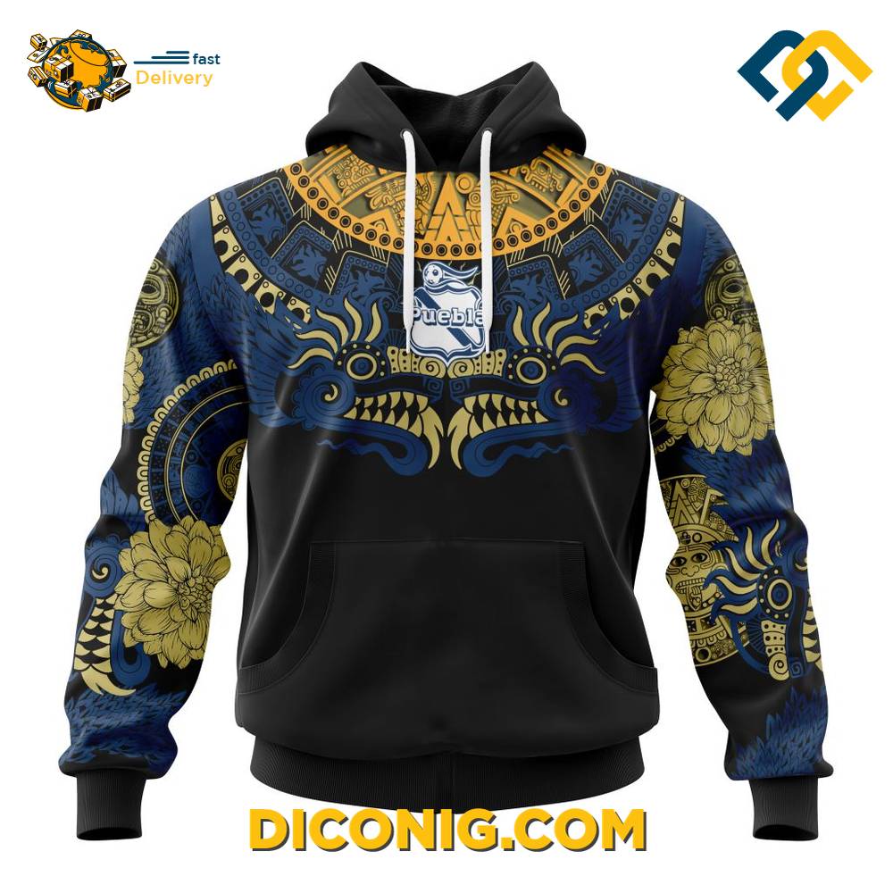 Liga MX Club Puebla Native Hoodie Custom Shirt 6 Gallery Image
